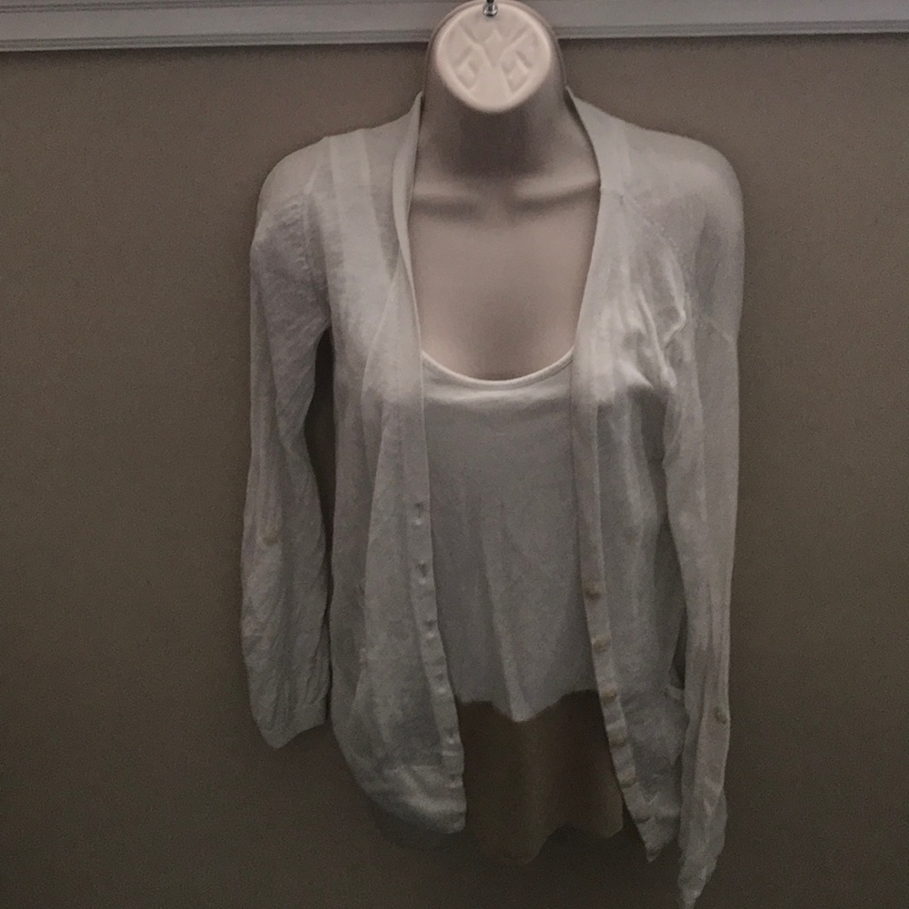 Ann Taylor Sweater and camisole